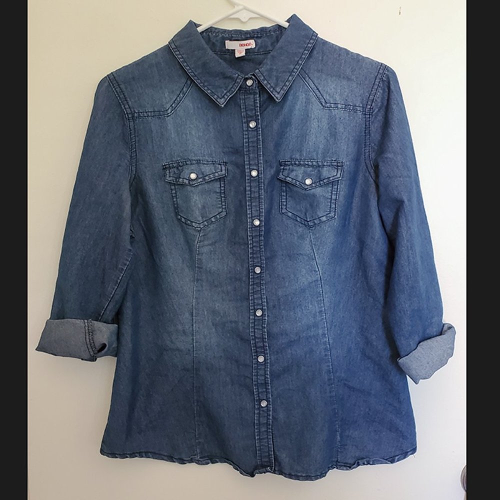 Bongo Button Down Blouse